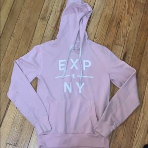 Baby pink express sweater size XS